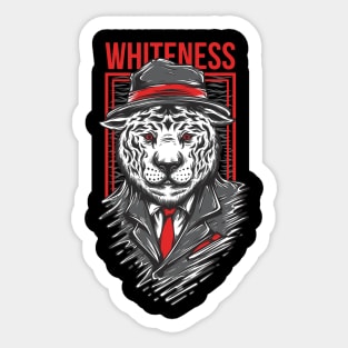 Whiteness Polar Bear Sticker